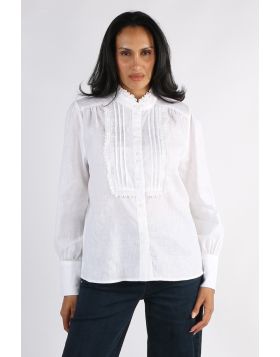 Zoe Kratzmann Haze Top In Porcelain