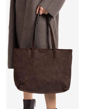Unisa Zpaulin Bag In Chocolate