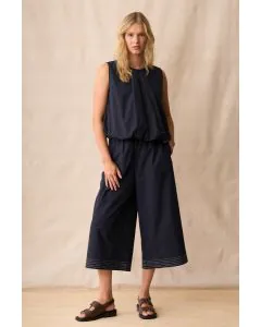 Neris Coco Wide Leg Pant In Ink
