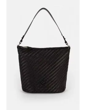 Pepe Moll Shoulder Bag In Black