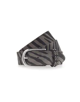 Zebra Print Belt by B.Belt