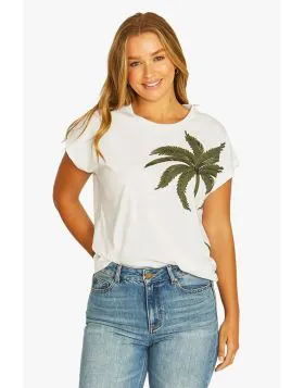 Copacabana Tee In White By Jump