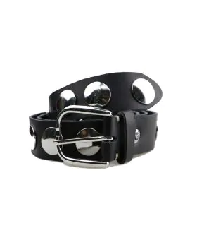 Flat Stud Belt By B.Belt In Black