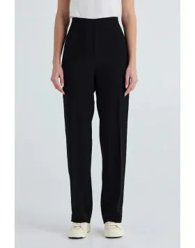 Elevate your style with the Athena Pant, crafted from a luxe acetate blend. These wide leg pants feature an elasticated waistband and functional pockets, making them a versatile choice. For a polished outfit pair with the easy shirts and Athena Jacket. LA