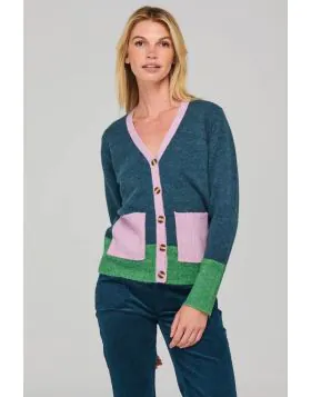 Boom Shankar Poet Cardi In Blue