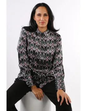 Brax Victoria Shirt In Print
