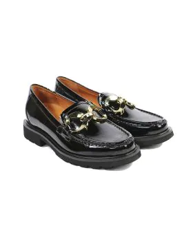 Fiona Loafer By Chrissie In Black