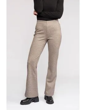 Knewe Como Flare Pant In Check