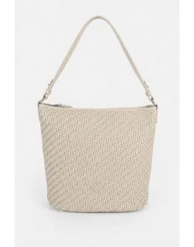 Pepe Moll Shoulder Bag In Cream