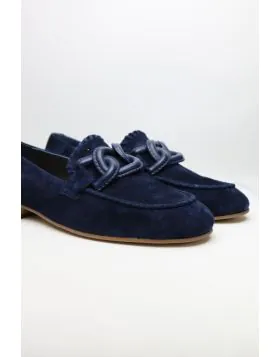 Ilkies Loafer By Django & Juliette In Navy