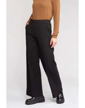 Knewe Dune Knit Pant In Black