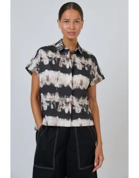 Naturals Tie Dye Shirt In Print