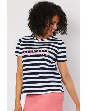 Gordon Smith Navy Stripe Voyage Tee