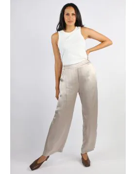Hammock and Vine Opera Pant In Champagne