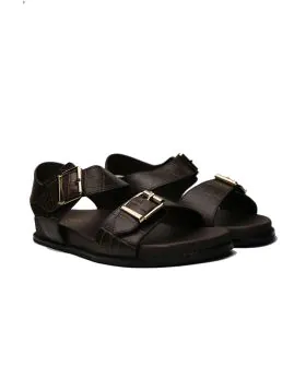 Ziera Hastice Sandal In Croc Chocolate