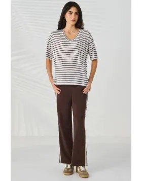 Lania Holt Pant In Chocolate