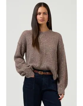 Loobies Story Ritz Jumper In Walnut