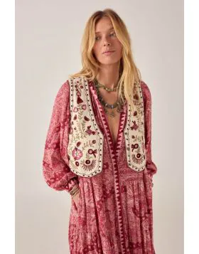 Maison Hotel Lola Rosa Rosae Vest In Ivory