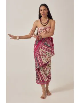Maison Hotel Samba Anjuna Mondrian Sarong In Red