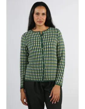 Mansted Emilia Cardigan In Green