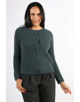 Mansted Zaha Cardi In Green