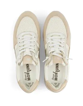 Sioux Mokrunner Sneaker In Ivory