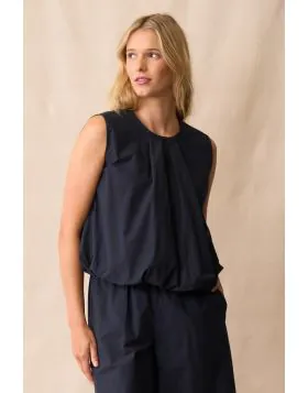Neris Methode Sleeveless Top In Ink