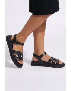 Nu by Neo Daryna Sandal In Black