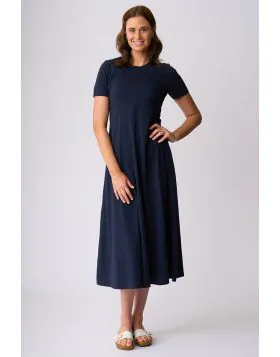 Charlie Jane Nevis Maxi Dress In Navy