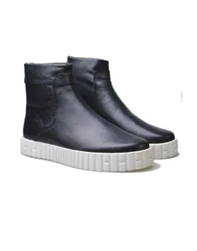 Osh Boot By Django & Juliette In Navy and White