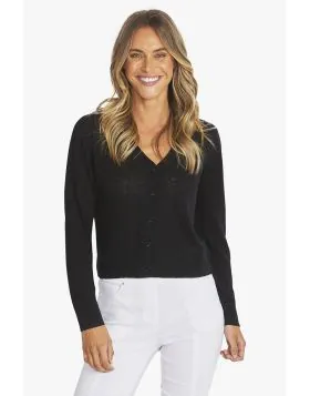 Ping pong Maisie Cardi In Black
