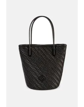 Pepe Moll Mini Bucket Bag In Black