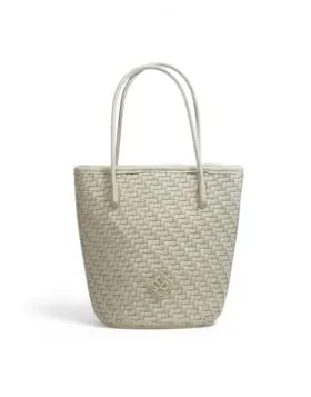 Pepe Moll Mini Bucket Bag In Cream