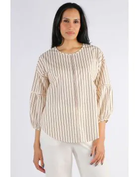 Ping Pong Poet Top In Stripe