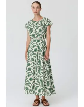 Pol Botanica Skirt In Green