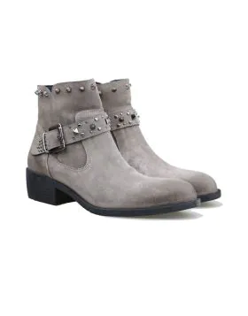 Neo Studded Boot In Tan