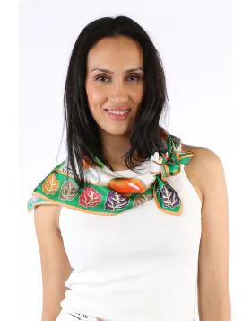 Rubyyaya Down Under Scarf In White