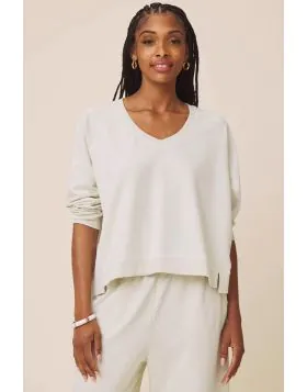 Splendid Palmer Terry Sweatshirt In Oak