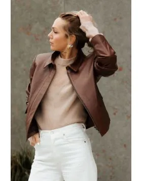 Koyu Studio Jacket In Hazelnut