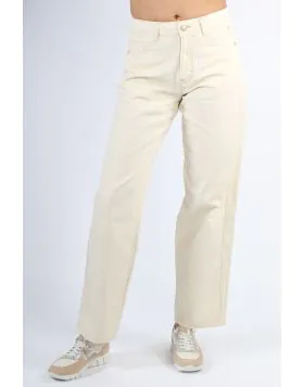 Summum Calico Ribbed Panel Jean