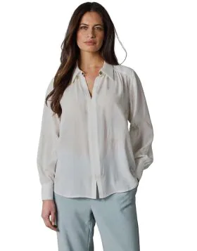 Lania Tapestry Shirt In Ivory