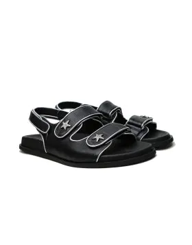 Django And Juliette Teagany Sandal In Black