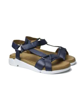 Thyme and Co Torque Sandal In Navy