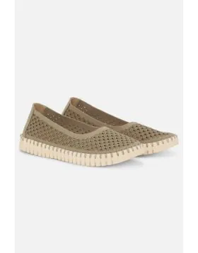 Ballerina Tulip Flat By Ilse Jacobsen In Coriander
