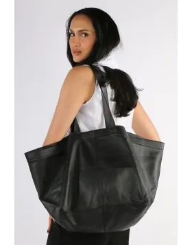 Unisa Zzoenin Maxi Bag In Black