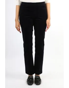 Vassalli Straight Leg Bay Cord Pant In Midnight