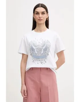 Mos Mosh Washa Oversize Tee In White