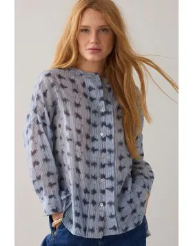 Summum Wear Your Way Shirt Blouse In Blue