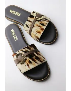 Wikers Tahiti Sandal In Pony