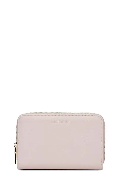 Lizzie Jewellery Case In Pale Pink